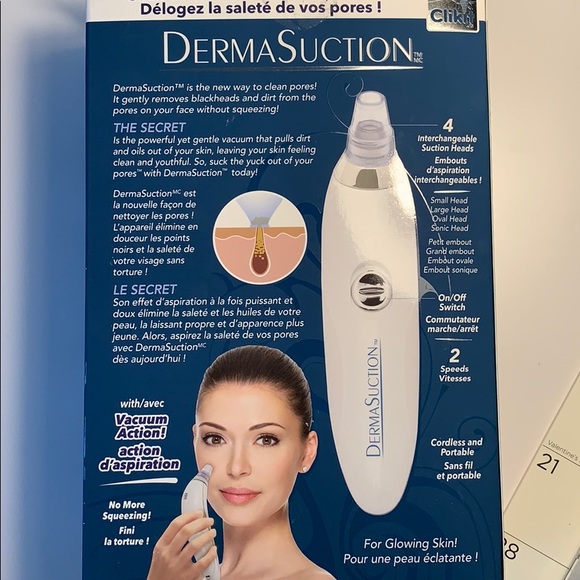 Pore cleaning device with vacuum action! - Picture 2 of 5